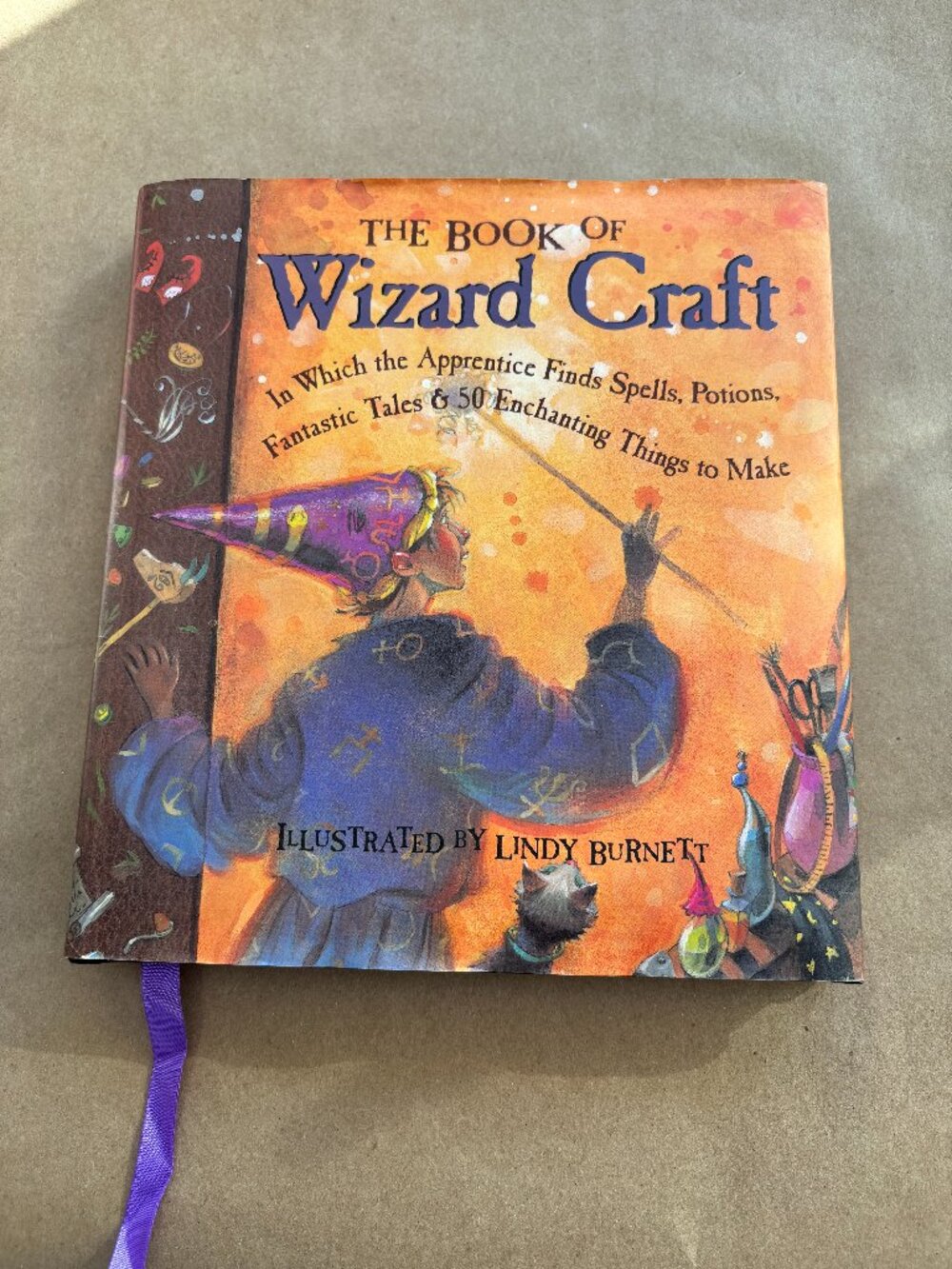 The Book of Wizard Craft- Hardcover Kid's Craft Book
